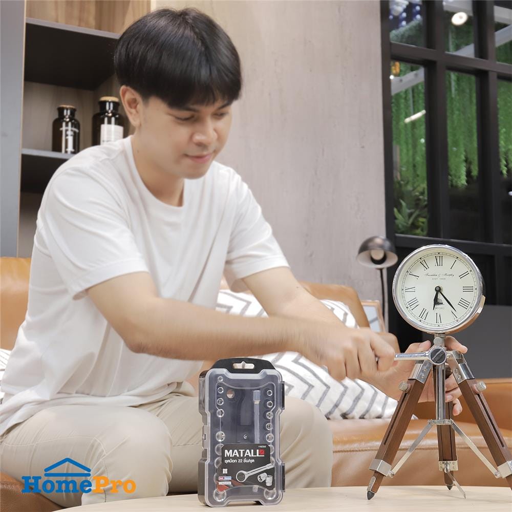 ชุดบ็อกซ์ MATALL AC333-CRV-A แพ็ก 22 ชิ้น