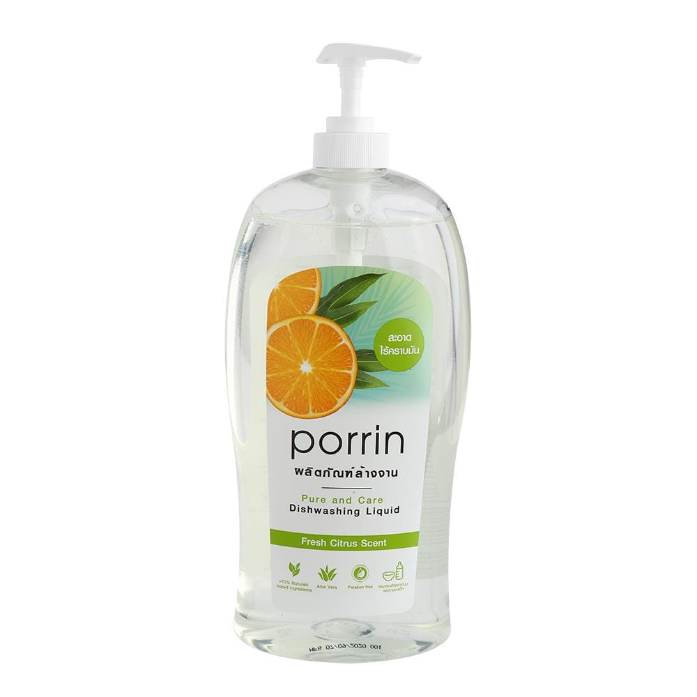 น้ำยาล้างจาน  PORRIN FRESH CITRUS 720 มล.