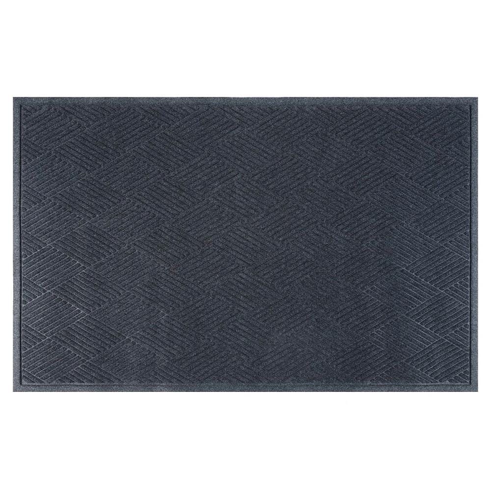 พรม KLEEN-TEX WATER HORSE 88X146 ซม. สีเทาเข้ม