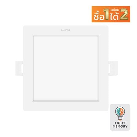 ดาวน์ไลท์ LED LAMPTAN COLOUR SWITCH DECIDE 3 นิ้ว 6 วัตต์ DAYLIGHT/WARM WHITE/COOL WHITE สีขาว_0