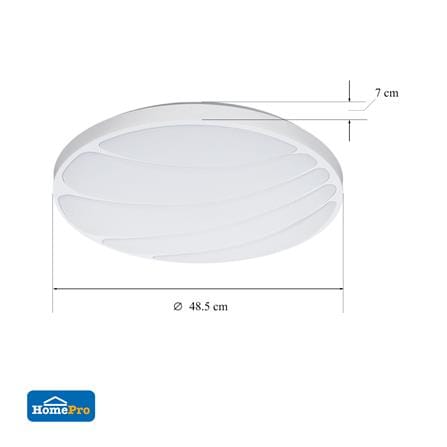 ไฟเพดาน LED CARINI ZY157 19 นิ้ว 36 วัตต์ DAYLIGHT สีขาว_5