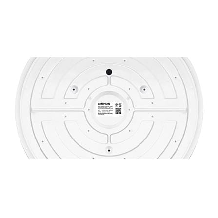ไฟเพดาน LED LAMPTAN CROWN 17 นิ้ว 36 วัตต์ DAYLIGHT/COOL WHITE/WARM WHITE สีขาว_7