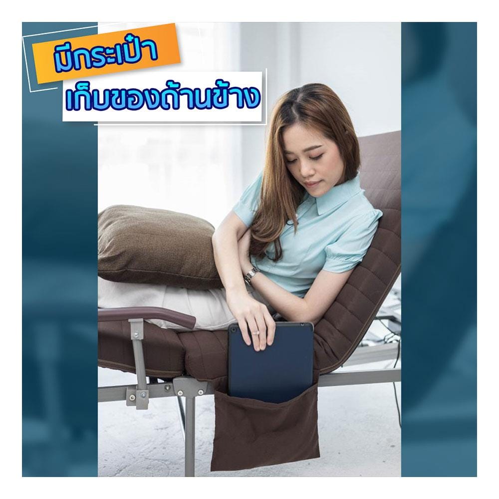 เตียงพับพร้อม TOPPER EAZYBED JUMBO 40x120x190 ซม.