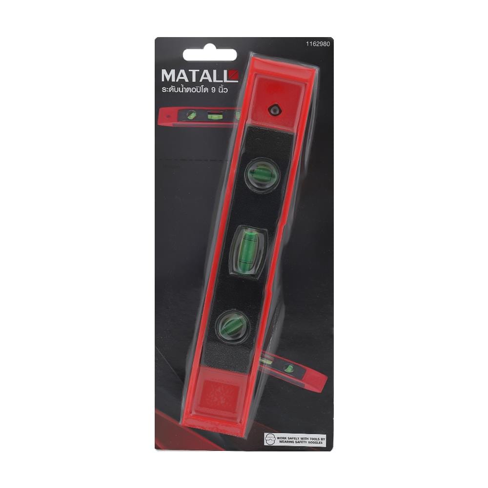 ระดับน้ำตอปิโด MATALL DT-HMP81011 9 นิ้ว