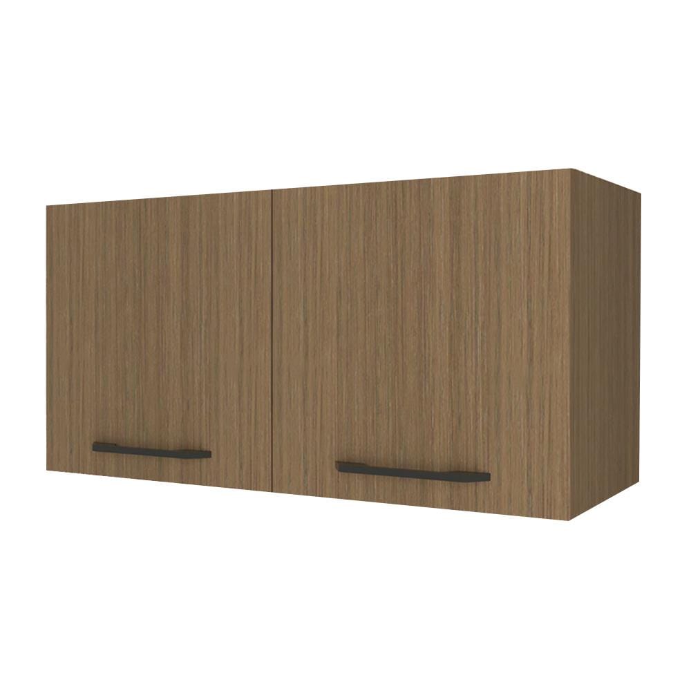 ตู้คู่ PARAZZO ENZO มือจับดำ 80x40 ซม. สีช็อกโกแลต
