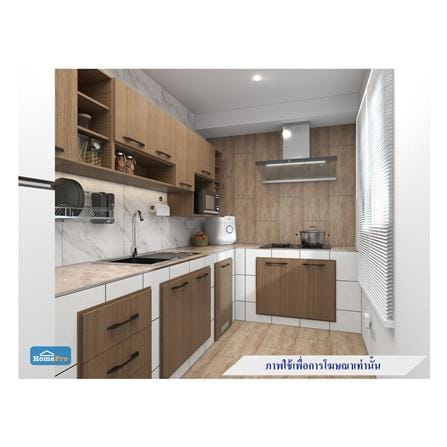 บานซิงค์คู่ PARAZZO ENZO 80x60 ซม. สีช็อกโกแลต_2