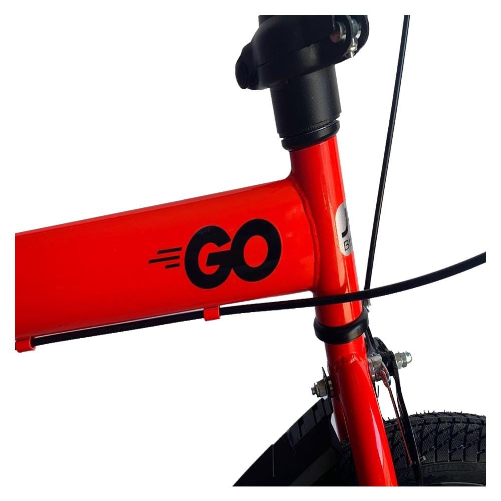 จักรยานพับ 16 นิ้ว JOY BICYCLE GO สีแดง