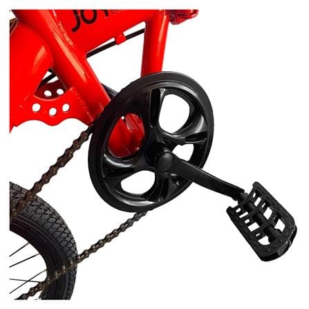 จักรยานพับ 16 นิ้ว JOY BICYCLE GO สีแดง_2