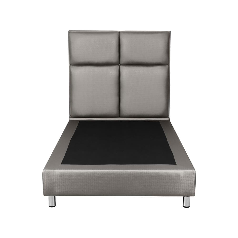 ฐานรองหัวเตียง 3.5 ฟุต HOME LIVING STYLE SQUARE สีเทาอ่อน