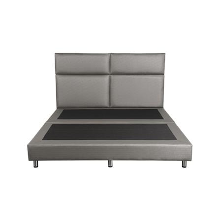 ฐานรองหัวเตียง 5 ฟุต HOME LIVING STYLE SQUARE สีเทาอ่อน_1