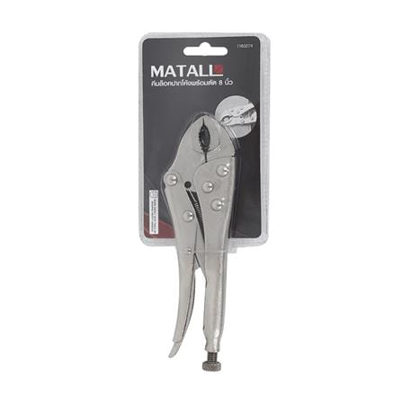 คีมล็อกปากโค้ง MATALL LP008-A 8 นิ้ว_3