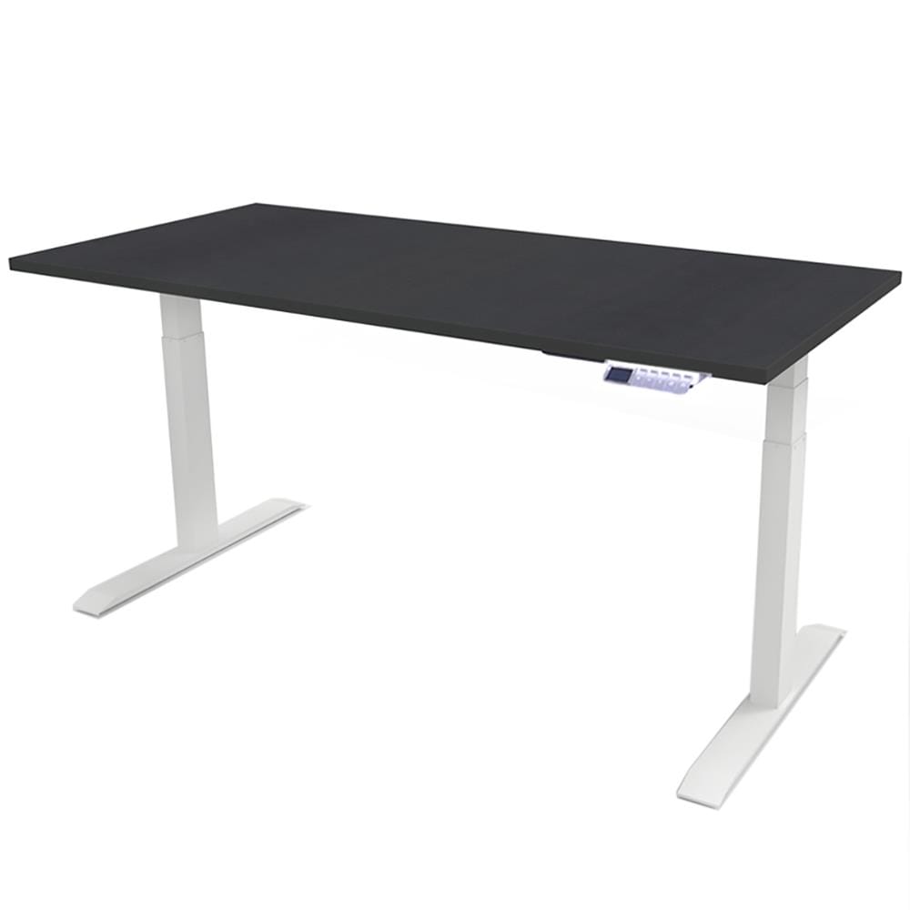 โต๊ะทำงานปรับระดับ ERGOTREND SIT 2 STAND GEN4 180 ซม. สี GRAPHITE/ขาว