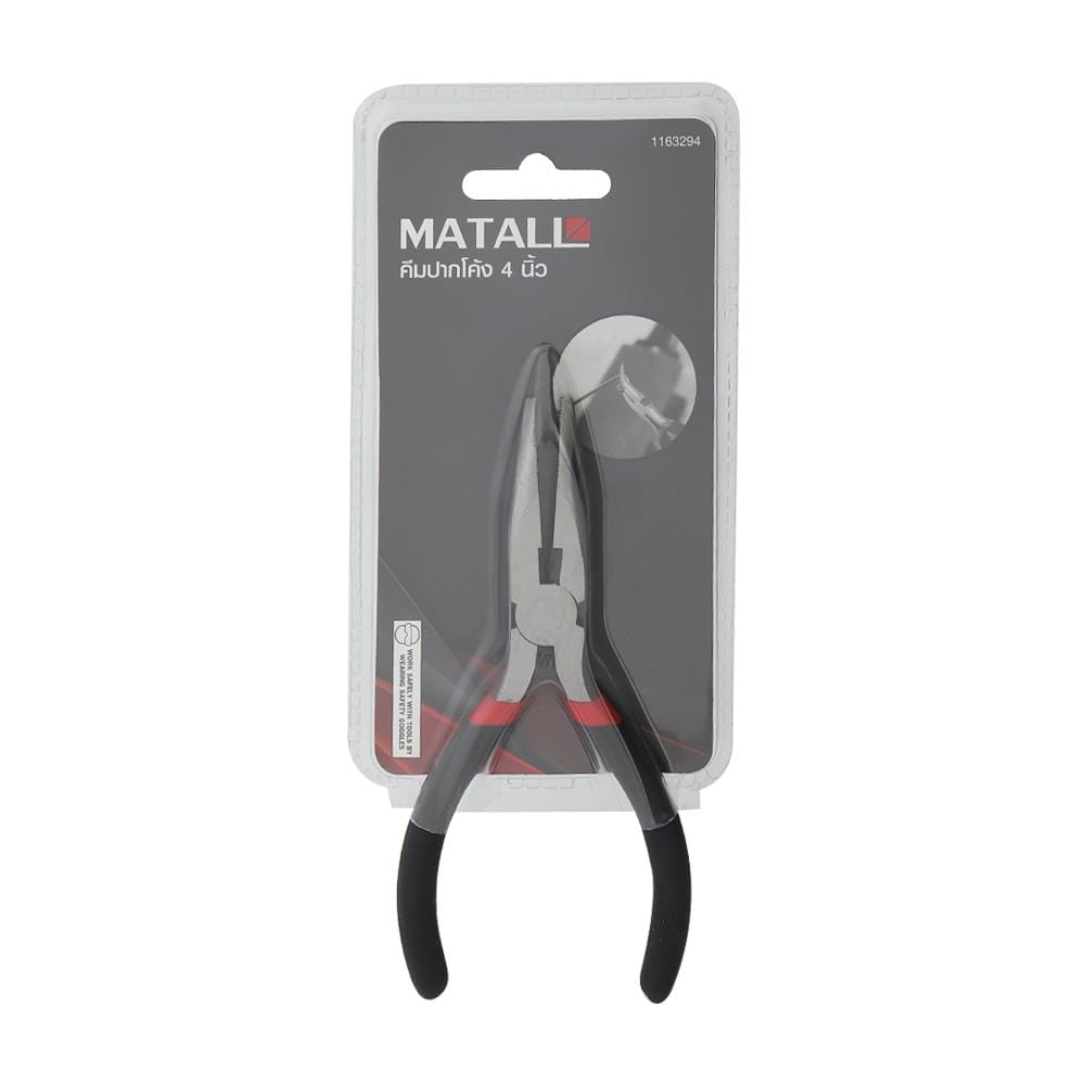 คีมปากโค้ง MATALL BNP004-A 4 นิ้ว