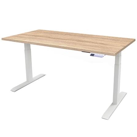 โต๊ะทำงานปรับระดับ ERGOTREND SIT 2 STAND GEN4 180 ซม. สี SONOMA/ขาว