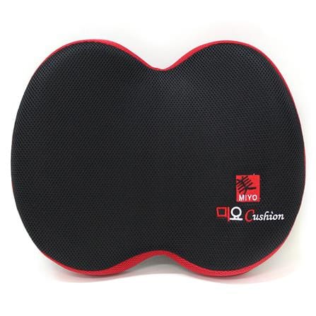 เบาะรองหลังเพื่อสุขภาพ ERGOTREND MIYO BACKREST 16X13 นิ้ว สีดำ_1