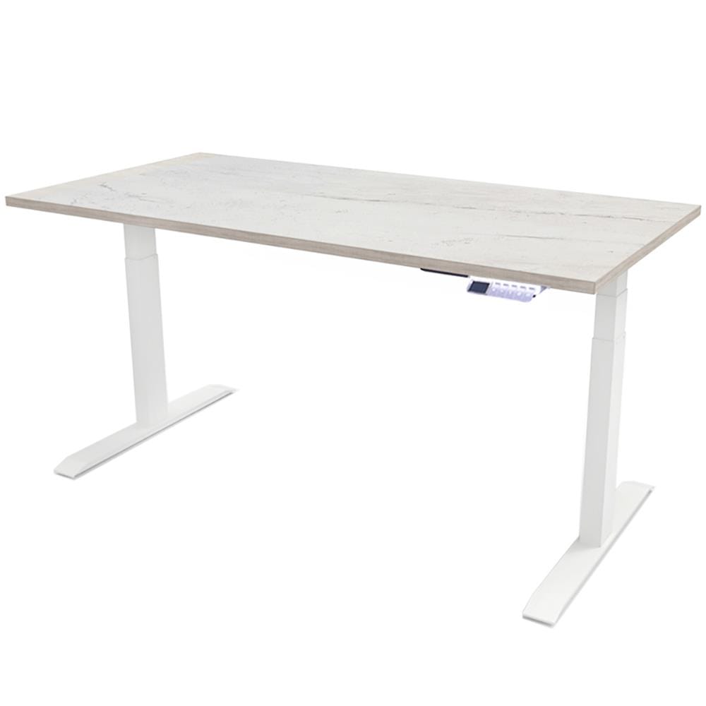 โต๊ะทำงานปรับระดับ ERGOTREND SIT 2 STAND GEN4 180 ซม. สี GRANITE/ขาว