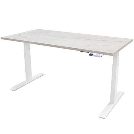 โต๊ะทำงานปรับระดับ ERGOTREND SIT 2 STAND GEN4 180 ซม. สี GRANITE/ขาว
