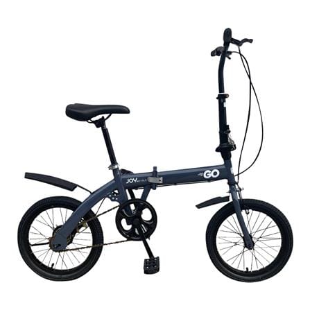 จักรยานพับ 16 นิ้ว JOY BICYCLE GO สีเทา_0