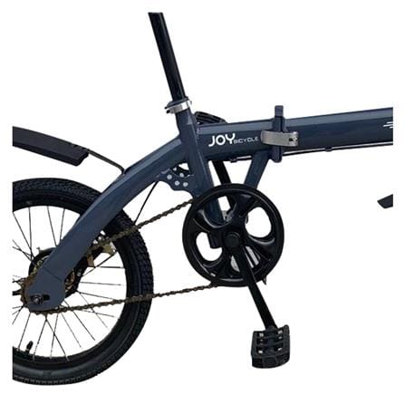 จักรยานพับ 16 นิ้ว JOY BICYCLE GO สีเทา_2