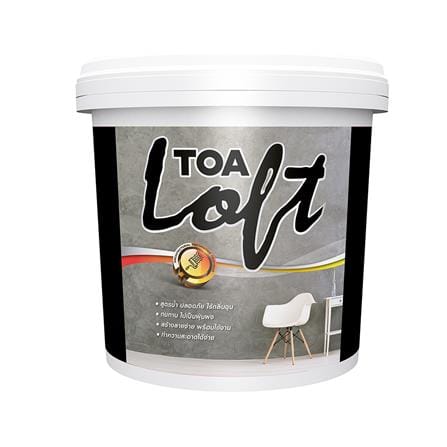 สีน้ำลอฟท์ภายนอก TOA LOFT1 สีเทาอ่อน 12 กก._0