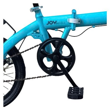 จักรยานพับ 16 นิ้ว JOY BICYCLE GO สีฟ้า_2