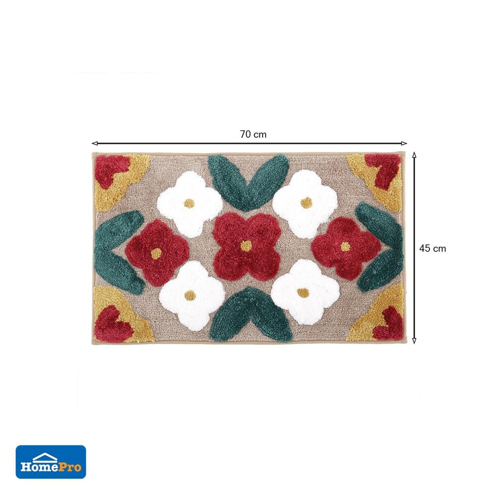 พรม HOME LIVING STYLE RASIA 45x70 ซม. สีครีม