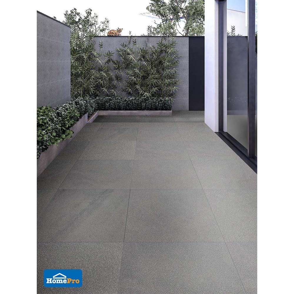 กระเบื้องพื้น 60x60 ซม. ฮาร์เปอร์ เทา 1.44M2