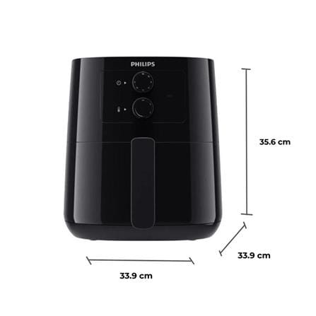 หม้อทอด PHILIPS HD9200/91 0.8 กก. สีดำ_2