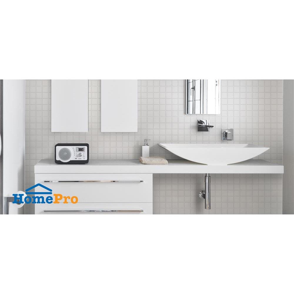 โมเสคพอร์ซเลน 30x30 ซม.COTTO MT 22S-6110 สีขาว 30P