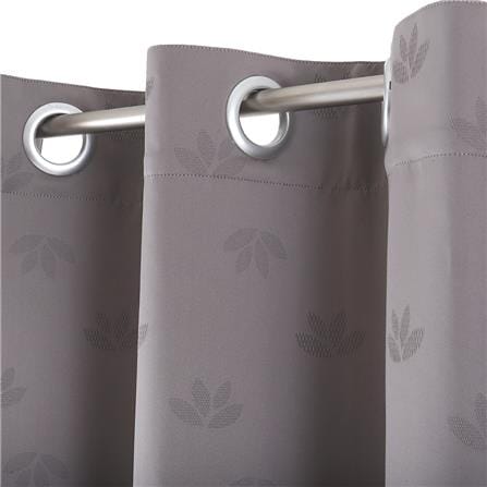 ผ้าม่าน EYELET HOME LIVING STYLE ARONIA UV 140X220 ซม. สีเทา_1