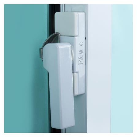 หน้าต่างบานเลื่อน อะลูมิเนียม S-F-S มุ้ง WINDOW ASIA F10 180X110 ซม. สีขาว_1