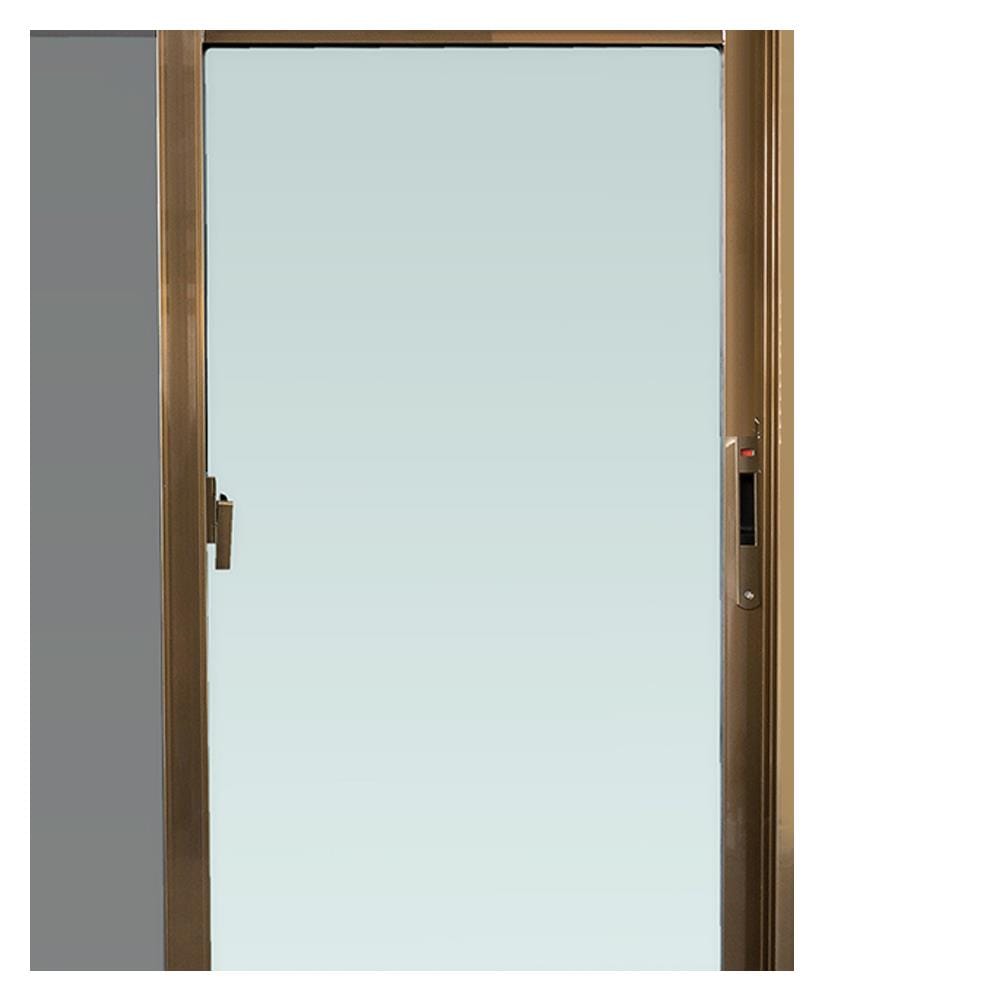 หน้าต่างบานเลื่อน อะลูมิเนียม S-S มุ้ง WINDOW ASIA F10 120X110 ซม. สีน้ำตาล