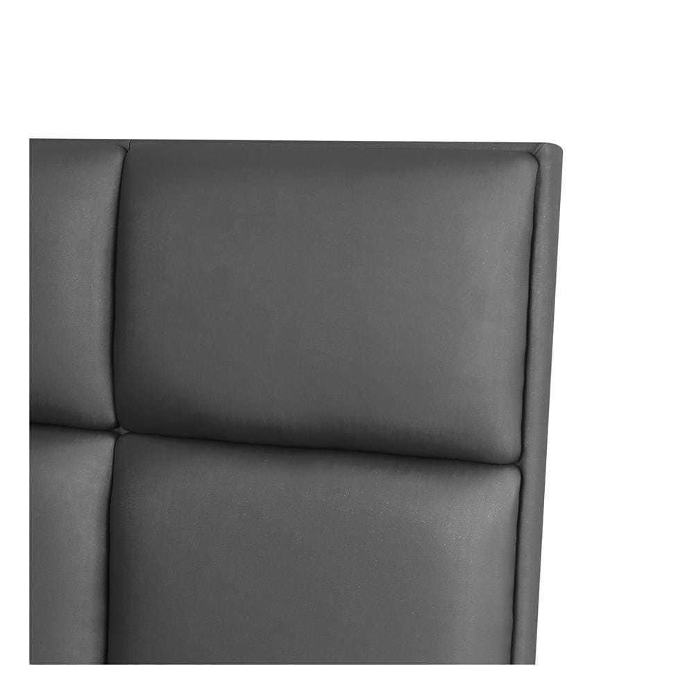 ฐานรองหัวเตียง 3.5 ฟุต HOME LIVING STYLE SQUARE สีเทาเข้ม
