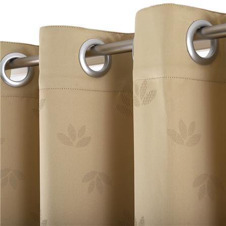 ผ้าม่าน EYELET HOME LIVING STYLE ARONIA UV 140X160 ซม. สีครีม_1