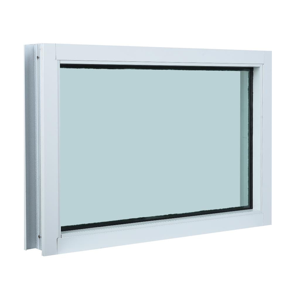 ช่องแสงหน้าต่าง อะลูมิเนียม WINDOW ASIA F10 60x40 ซม. สีขาว