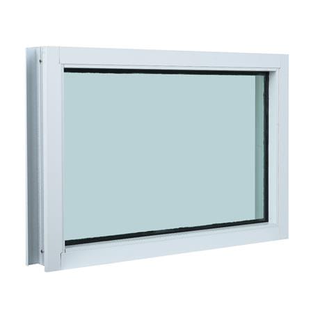 ช่องแสงหน้าต่าง อะลูมิเนียม WINDOW ASIA F10 60x40 ซม. สีขาว_1