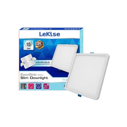 ดาวน์ไลท์ LED LEKISE FLXF 6 นิ้ว 15 วัตต์ DAYLIGHT สีขาว_2