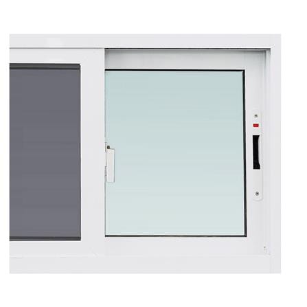 หน้าต่างบานเลื่อน อะลูมิเนียม S-S มุ้ง WINDOW ASIA F10 80X50 ซม. สีขาว_1