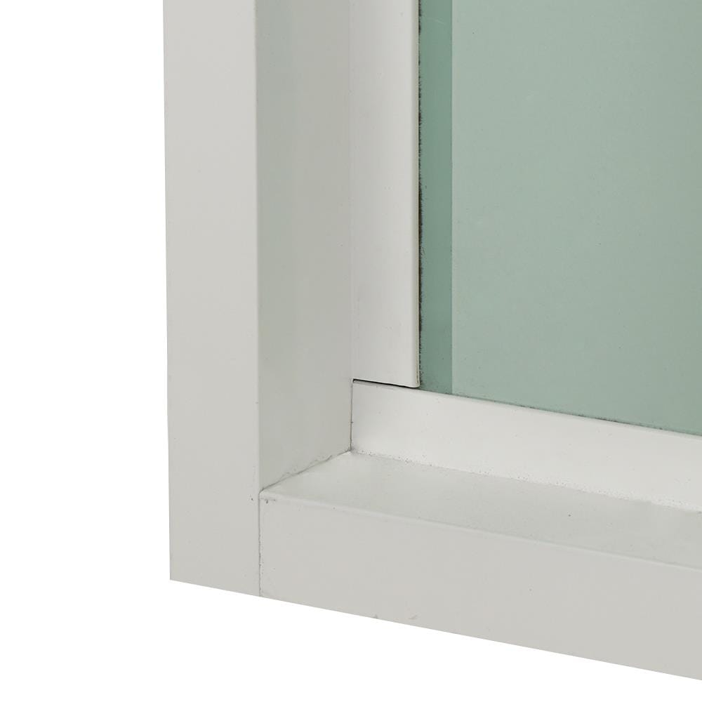 ช่องแสงหน้าต่าง อะลูมิเนียม WINDOW ASIA F10 150X40 ซม. สีขาว