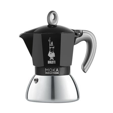 หม้อต้มกาแฟ BIALETTI NEW MOKA INDUCTION 6 CUPS สีดำ_0