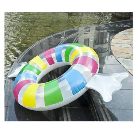 ห่วงยาง FLOAT ME SUMMER ลูกอมท๊อฟฟี่ สี RAINBOW_2