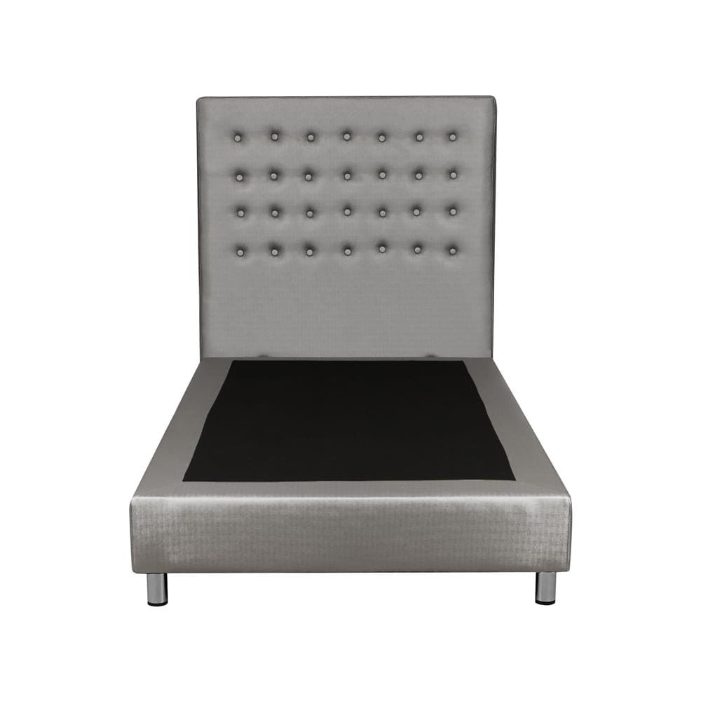ฐานรองหัวเตียง 3.5 ฟุต HOME LIVING STYLE DIAMOND สีเทาอ่อน