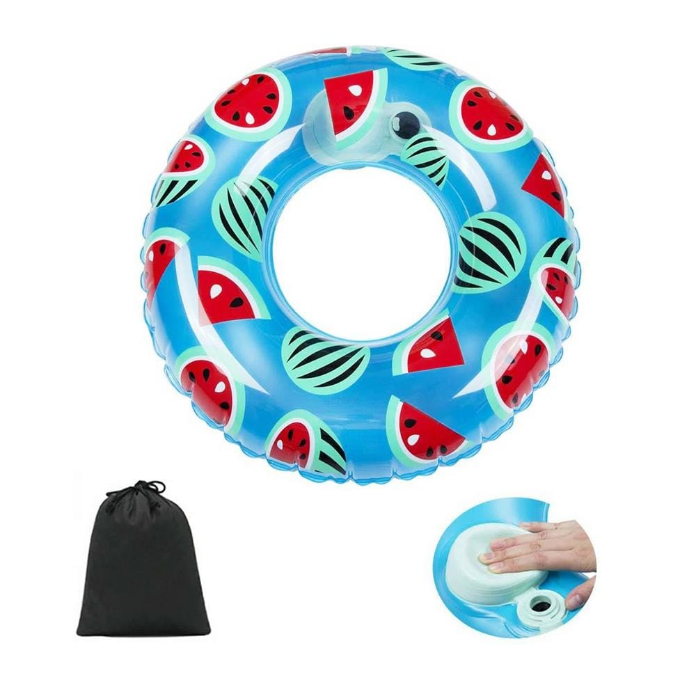 ห่วงยาง FLOAT ME SUMMER ลายแตงโม สีฟ้า