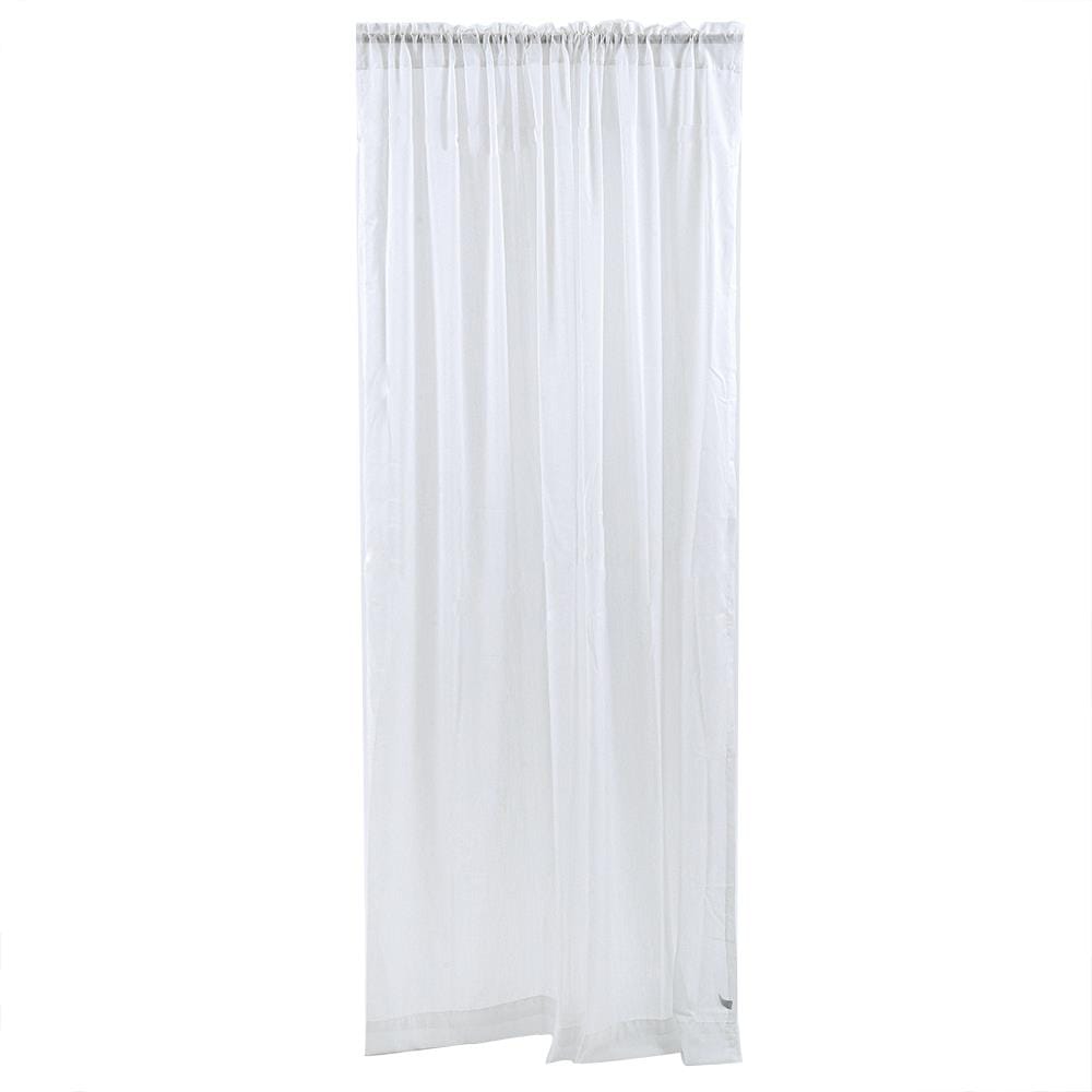 ผ้าม่านโปร่งสอดหู HOME LIVING STYLE RAIN 160X250 ซม. สีขาว