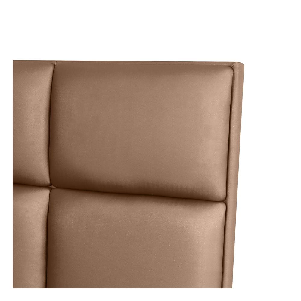 ฐานรองหัวเตียง 3.5 ฟุต HOME LIVING STYLE SQUARE สีน้ำตาลอ่อน