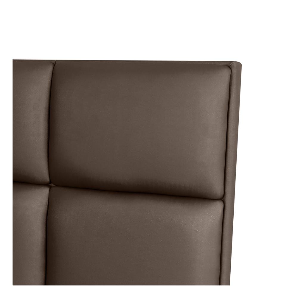 ฐานรองหัวเตียง 3.5 ฟุต HOME LIVING STYLE SQUARE สีน้ำตาลเข้ม