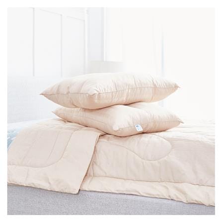 หมอนสุขภาพ ใยสังเคราะห์ SLEEPEN 2 CHANNEL ANTIVIRUS 19x29 นิ้ว สีเบจ_2