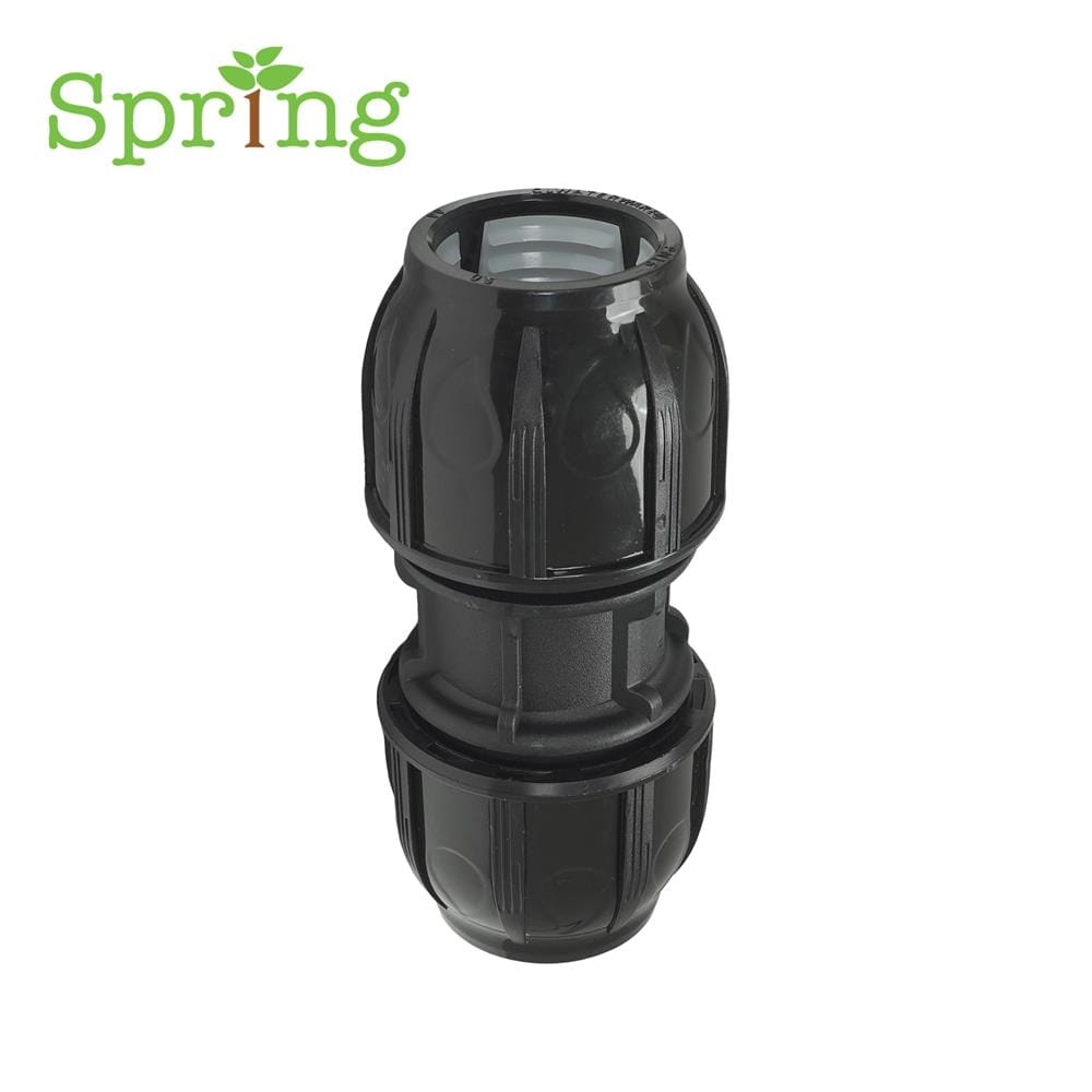 ข้อต่อตรงสวมล็อก PE SPRING 50 มม.