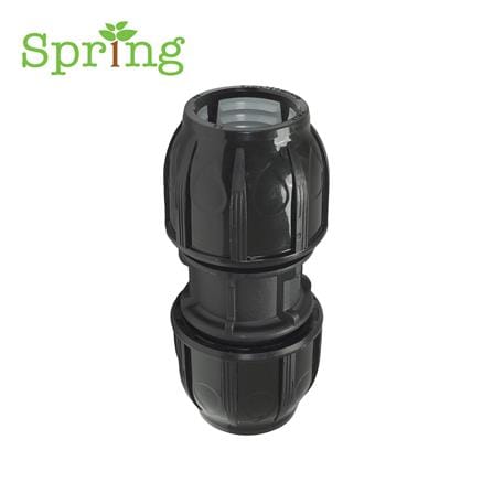 ข้อต่อตรงสวมล็อก PE SPRING 50 มม.