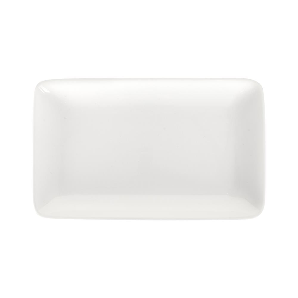 จาน PORCELAIN เหลี่ยม 10"x6" KECH SNOW
